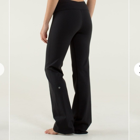 Lululemon flared legging crisscross waist - Picture 2 of 6